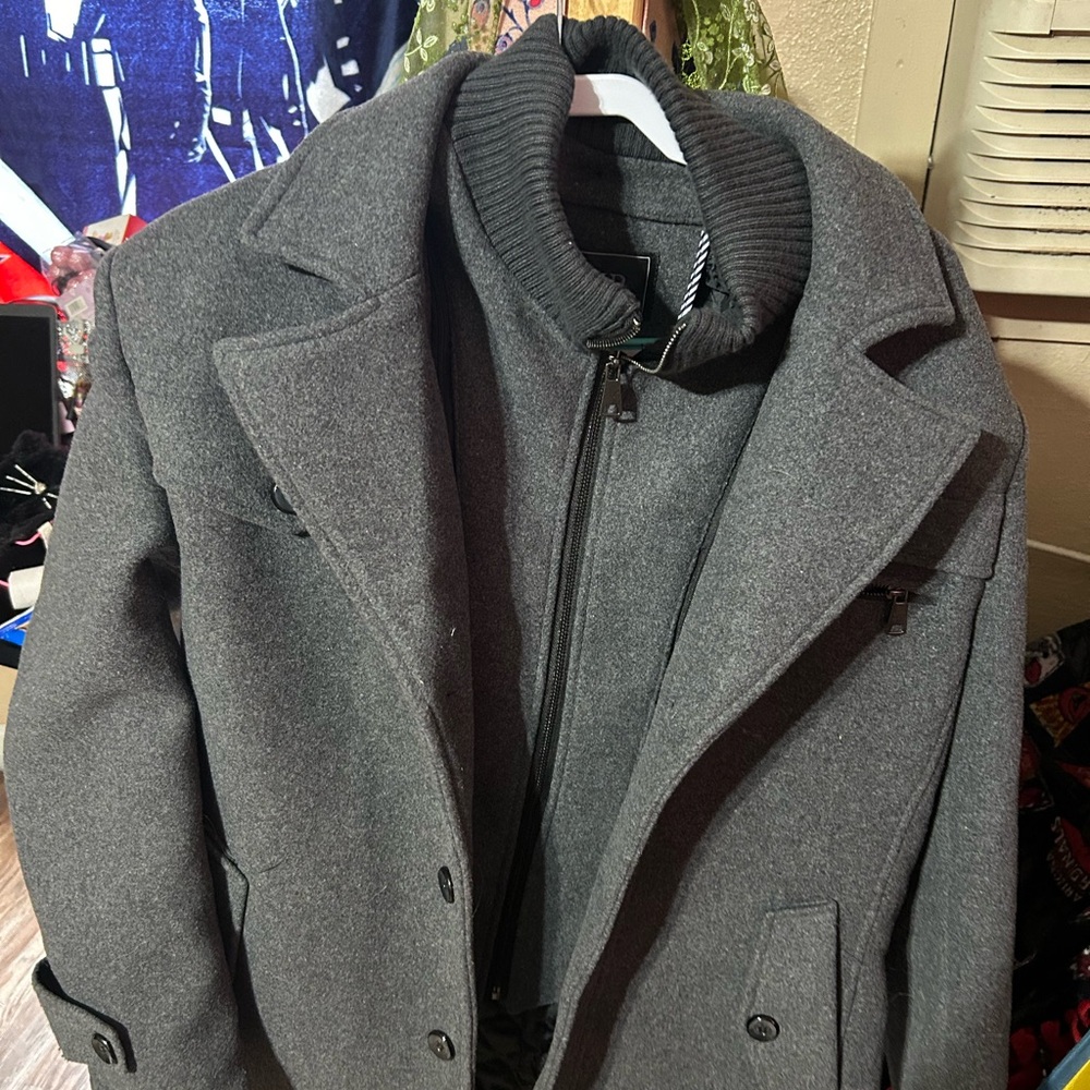Men wool jacket - Picture 4 of 14